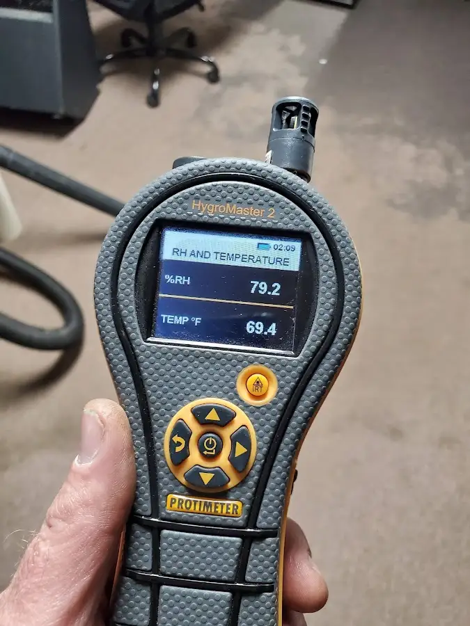 Moisture meter humidity assessment for Mold Remediation & Removal in Torrington